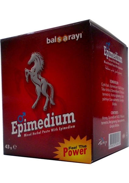 Ballı Bitkisel Macunu Power 43 gr fiyatları