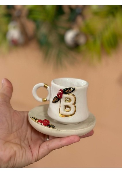 Kokina Detay Harf El Yapımı Seramik Bardak Kupa Mug modelleri