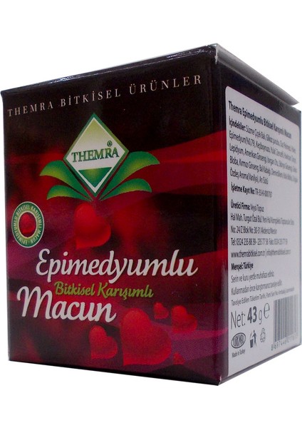 Ballı Bitkisel Macunu 43 gr