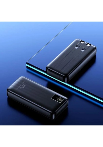 30.000 mAh 22,5W Dijital Göstergeli Power Bank