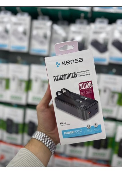 30.000 mAh 22,5W Dijital Göstergeli Power Bank modelleri