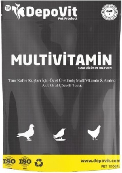 Multi Vitamin Ve Amino Asit Doypack Toz 100 gr fiyatları
