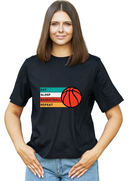 Kadınbasketbol Temalı Regular Tişört
