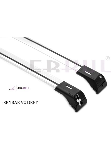 Renault-Austral 2022 Üzeri Ara Atkı Skybar V2 Gri fiyatları
