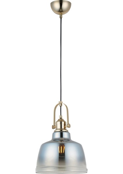 Lumo Kck Teklı Altın Sarkıt Avıze 1 x E27