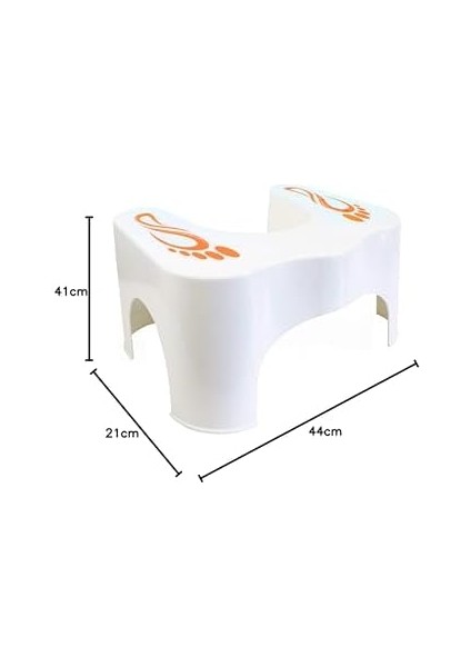 Klozet Taburesi, 44 x 21 x 31 Cm, Beyaz fiyatları