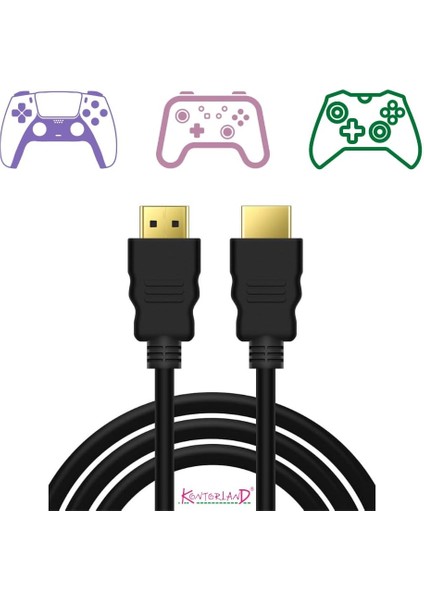 1.5 Metre High Speed HDMI Kablo