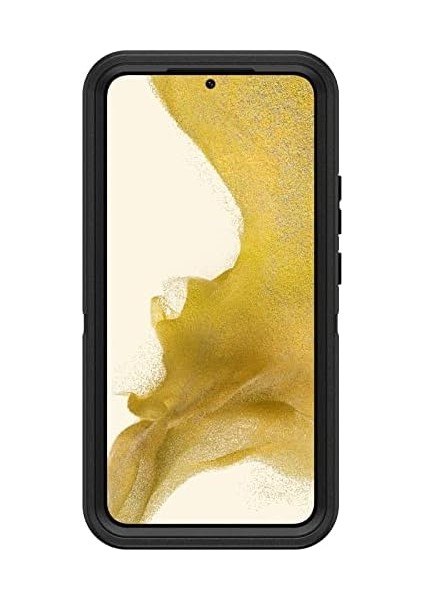 Galaxy S22+ Defender Kılıf, Darbeye Dayanıklı, Düşmeye Dayanıklı, Ultra Sağlam Koruyucu Kılıf, Askeri Standartlara Göre 4 Kez Test Edilmiştir, Siyah