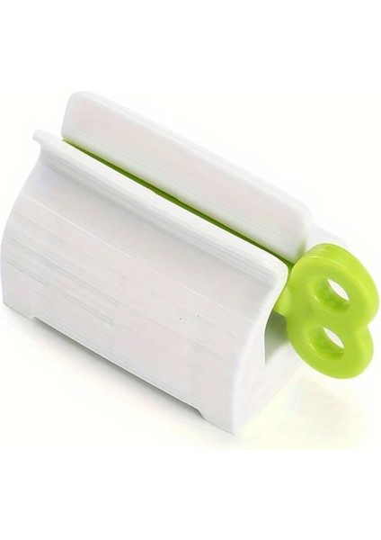 Diş Macunu Sıkacağı Dispenser - Banyo Aksesuarları, Diş Macunu, Saç Boyası ve Kozmetik Için Yaratıcı Sıfır Atık Tutucu (Yeşil)