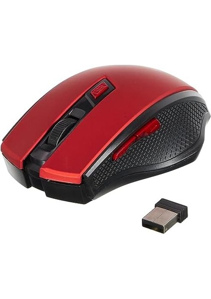 SMW-777 USB Kırmızı 2.4ghz Optik Wireless Mouse