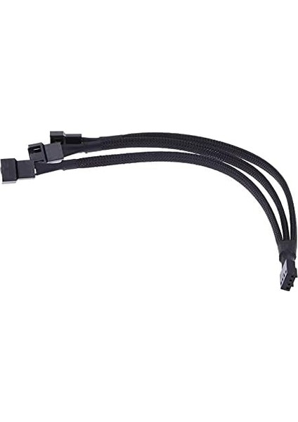 4 Pin Switch Fan Çoklayıcı Y Pwm Çoklayıcı Splitter Kablosu 3 Pin 3 Port 4303