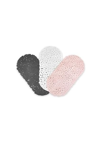 Banyo Duş ve Küvet Kaydırmazı Vantuzlu Taşlı Paspas 34 x 68 cm Pembe Renk SEA130P fiyatları