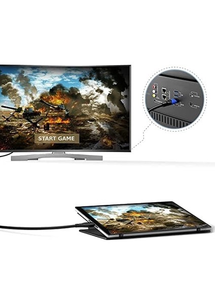 - 5 M - Micro-Hdmı Kablosu (Hdmı - Micro-Hdmı, Iki Yönlü - Ultra Hd Için 4 K @ 60 Hz - Ethernet ile Yüksek Hız - HDMI 2.0/1.4 ile Uyumlu, Tabletler/kameralar/raspberry Pi Için, Siyah)