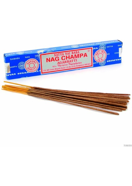 Nag Champa 2 x Tütsü Çubuğu 15 G