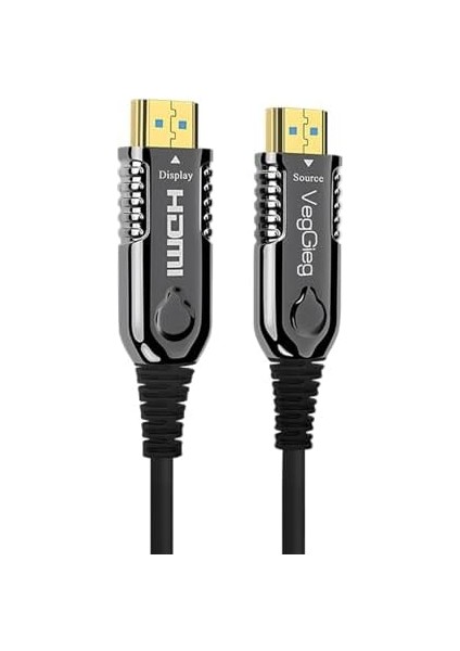 4K 60Hz 18GBPS Hdr Arc Hdcp Fiber Optik HDMI 2.0 Kablo 30 Metre