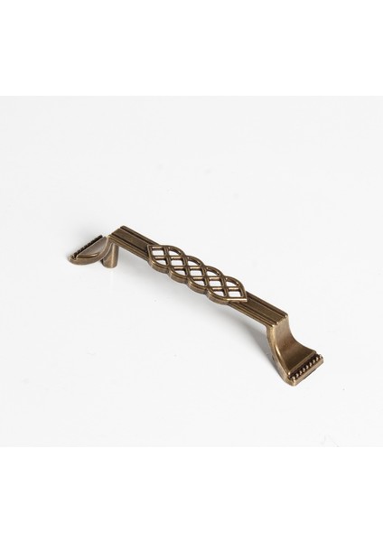 Dekor Antik Bakır 96 mm Metal Dolap Çekmece Kulpu 5 Adet