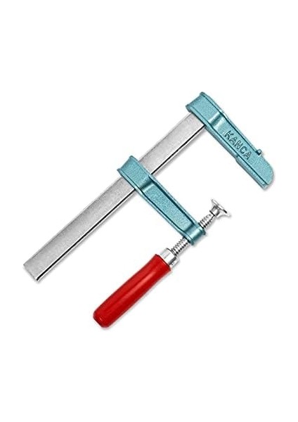 Büyük Tip Işkence, Ergonomik Ahşap Saplı Büyük Tip Marangoz Işkence, Çeneleri Sertleştirilmiş Ahşap Saplı Işkence (20 Cm)