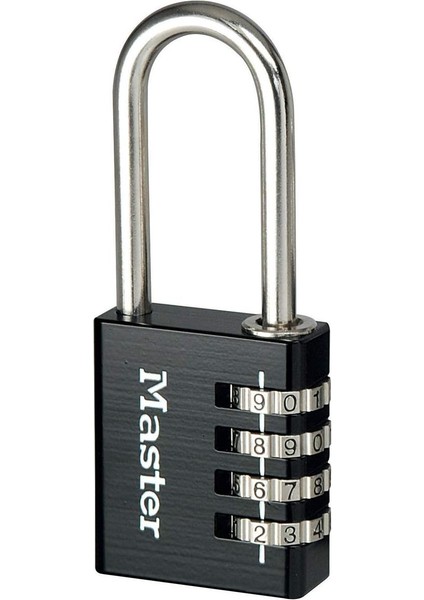 Lock Katı Aluminyum Asma Kilit Şifreli 40 Mm, Siyah