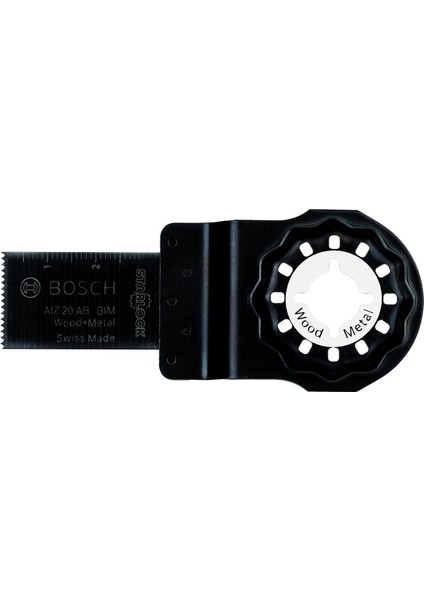 Professional Accessories Tauchsaegeblatt Ahşap ve Metal Için Multifunktionswerkzeuge Starlock (Aiz 20 Ab)