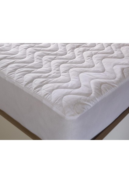 Sıvı Geçirmez Kapitoneli Fitted Çift Kişilik Yatak Pedi 180X200