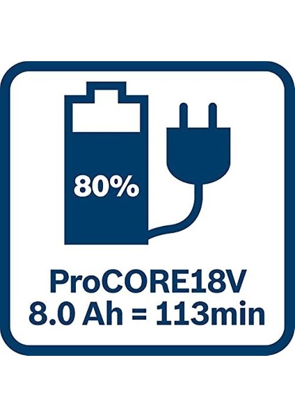 Professional Accessories 2607226252 Multivolt Hızlı Şarj Cihazı Gal 18V-40 (Üniversal, Tüm 18 V Aletler ile Kullanım Için, Aksesuar Akü)