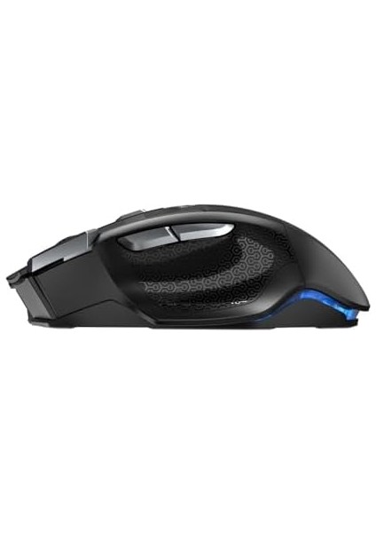 SC550 Çift Modlu 4800DPI 7 Tuşlu Makrolu 2.4ghz Kablosuz ve Kablolu Şarj Edilebilir Optik Rgb Oyuncu Gaming Mouse Siyah