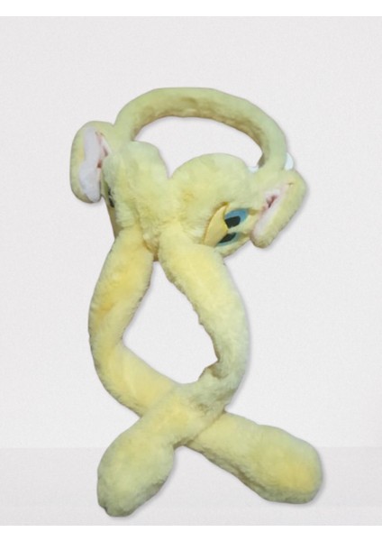 antkırtasiyeaksesuar Peluş Oynar Mekanizmalı Sesli Kulaklık Pompalı