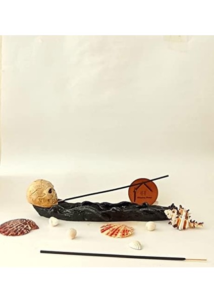 Home Kuru Kafa Çubuk Tütsülük Hoş ve Güzel Dekor Kaliteli Kullanışlı (Siyah)+ 2 Lavanta Tütsü Hediyelik/görsel Şölen/duman Akışlı/metidasyon/yoga/ofis/ev/spa Dekorasyon Için modelleri