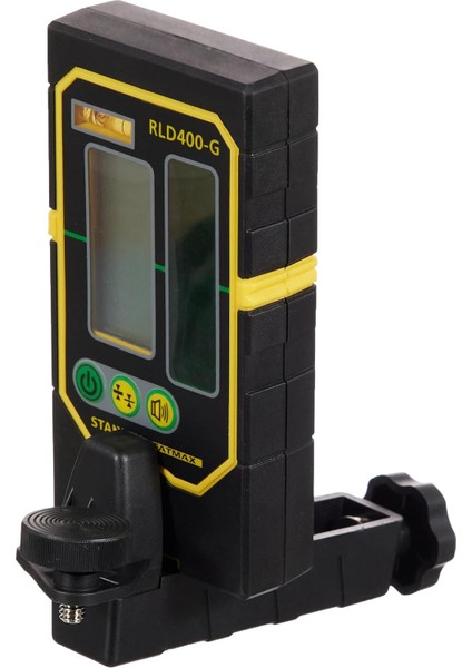 - Fatmax Yeşil Döner Lazer FMHT1-74266 İçin LD400-G Alıcı (Çalışma Alanı 600 M'ye Kadar, 2 Hassasiyet Seviyesi, Koruma Sınıfı Ip 66)