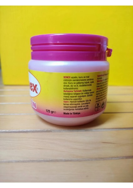 Vazelin Allantoinli ve Gül Kokulu 125 gr modelleri