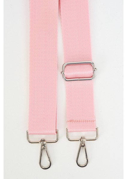 Baby Pink Ayarlanabilir Çanta Sapı Toz Pembe (Polyester) 110 cm G:4 cm modelleri