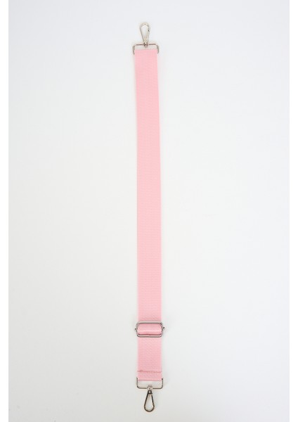 Baby Pink Ayarlanabilir Çanta Sapı Toz Pembe (Polyester) 110 cm G:4 cm fırsatları