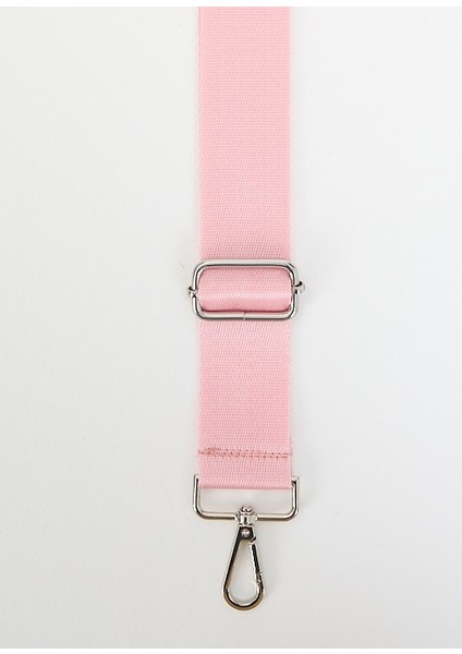 Baby Pink Ayarlanabilir Çanta Sapı Toz Pembe (Polyester) 110 cm G:4 cm indirimleri