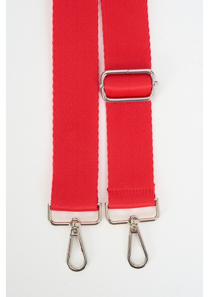 Scarlet Ayarlanabilir Çanta Sapı Kırmızı (Polyester) 110 cm G:4 cm