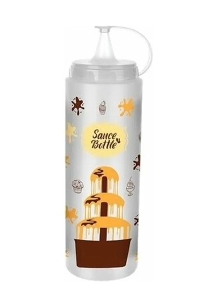Çikolata Sos Şişesi - Şeffaf - 700 ml