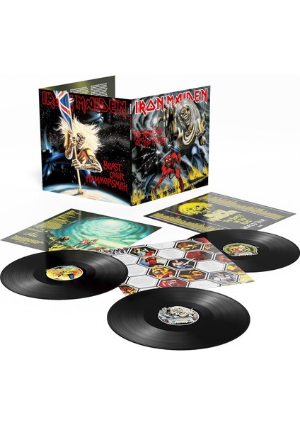 Iron Maiden / The Number Of The Beast / The Beast Over Hammersmith (3lp) (Plak)