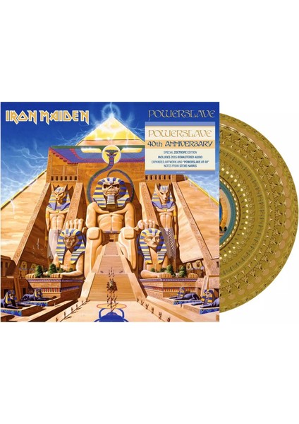 Iron Maiden – Powerslave (40TH Anniversary) Limited Eu Zoetrope Edition Lp(Plak)