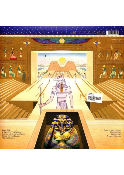 Iron Maiden – Powerslave (40TH Anniversary) Limited Eu Zoetrope Edition Lp(Plak)
