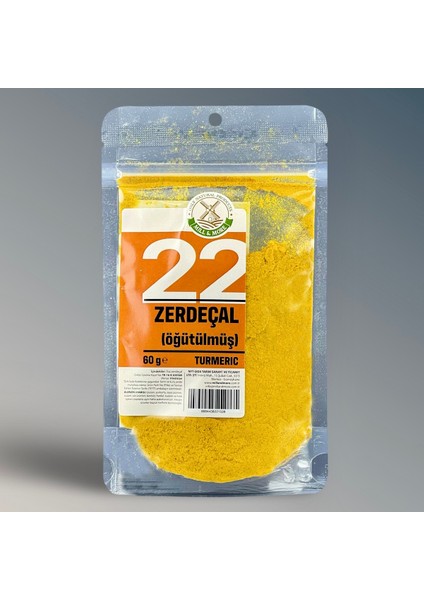 N°22 Zerdeçal (Öğütülmüş) 60 gr