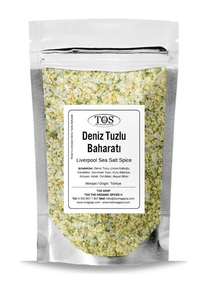 Rosie's Liverpool Deniz Tuzlu Baharatı 500 gr