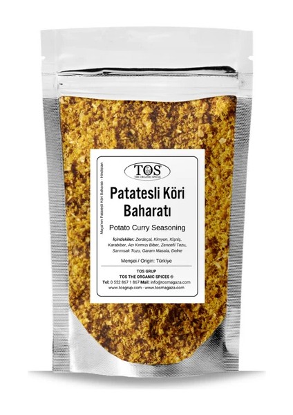 Maya'nın Patatesli Köri Baharatı 500 gr