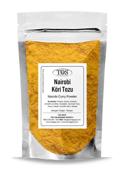 Aisha'nın Nairobi Kenya Köri Tozu 500 gr