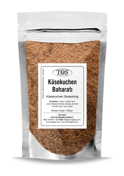 Helga'nın Käsekuchen Baharatı 500 gr