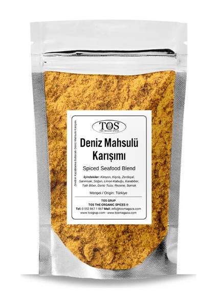 Zineb'in Kazablanka Baharatlı Deniz Mahsulü Karışımı 250 gr
