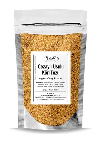 Mina'nın Cezayir Cezayir Usulü Köri Tozu 500 gr