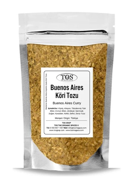 Marta'nın Buenos Aires Arjantin Usulü Köri Tozu 500 gr