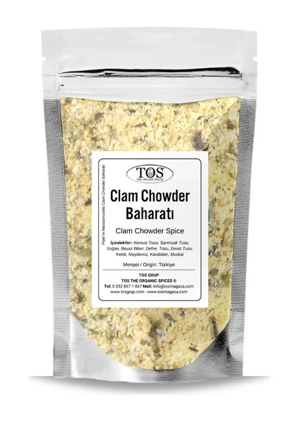 Piper'ın Massachusetts Clam Chowder Baharatı 500 gr