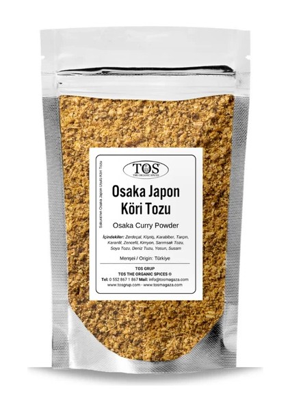 Sakura'nın Osaka Japon Usulü Köri Tozu 500 gr
