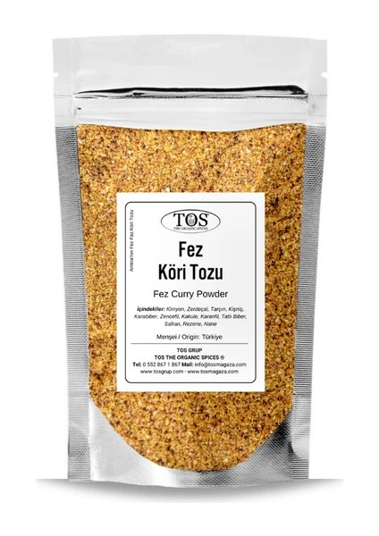 Amina'nın Fez Fas Köri Tozu 500 gr