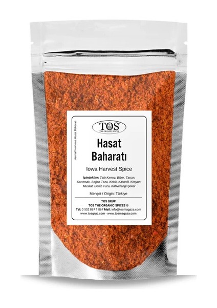 Hannah'nın Iowa Hasat Baharatı 100 gr
